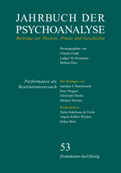 Cover des Buchs: Jahrbuch der Psychoanalyse