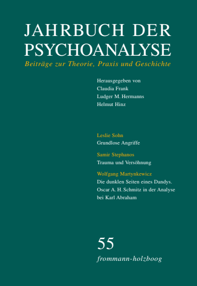 Cover des Buchs: Jahrbuch der Psychoanalyse