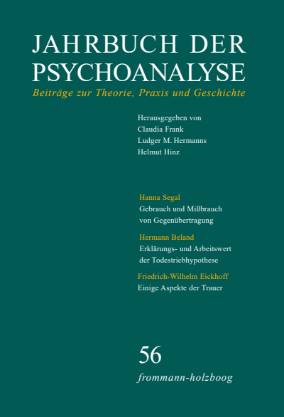 Cover des Buchs: Jahrbuch der Psychoanalyse