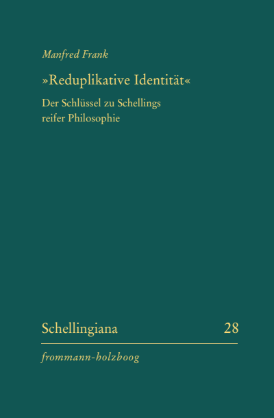 Cover des Buchs: »Reduplikative Identität«
