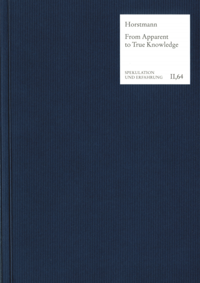 Cover des Buchs: From Apparent to True Knowledge (Wissen)