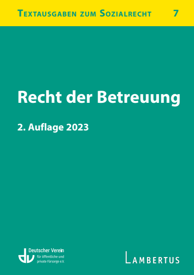 Cover des Buchs: Recht der Betreuung
