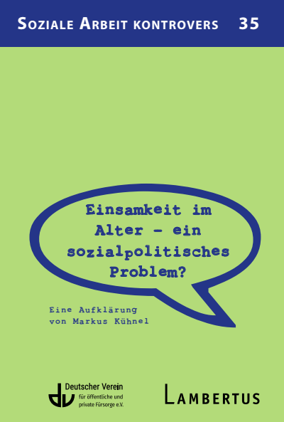 Cover des Buchs: Einsamkeit im Alter – ein sozialpolitisches Problem?