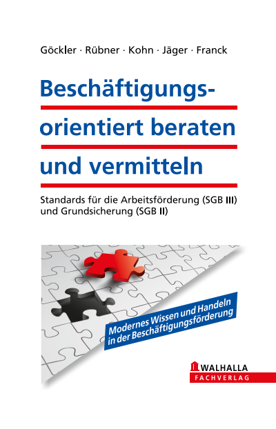 Cover des Buchs: Beschäftigungsorientiert beraten und vermitteln