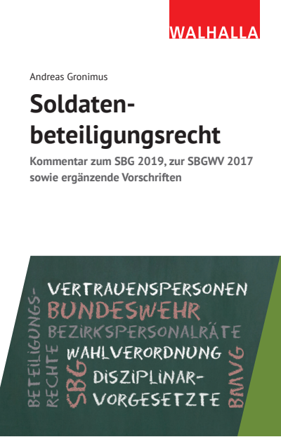 Cover des Buchs: Soldatenbeteiligungsrecht