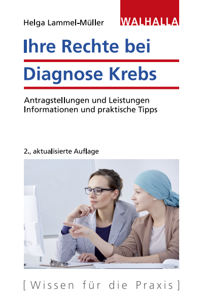 Cover des Buchs: Ihre Rechte bei Diagnose Krebs
