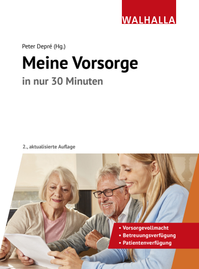 Cover des Buchs: Meine Vorsorge in nur 30 Minuten
