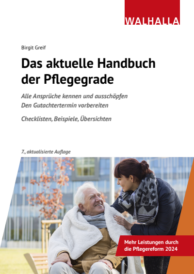 Cover des Buchs: Das aktuelle Handbuch der Pflegegrade