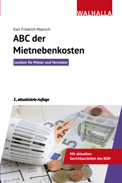 Cover des Buchs: ABC der Mietnebenkosten