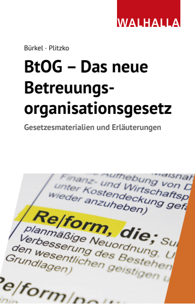 Cover des Buchs: BtOG - Das neue Betreuungsorganisationsgesetz