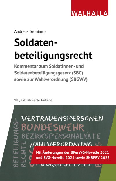 Cover des Buchs: Soldatenbeteiligungsrecht