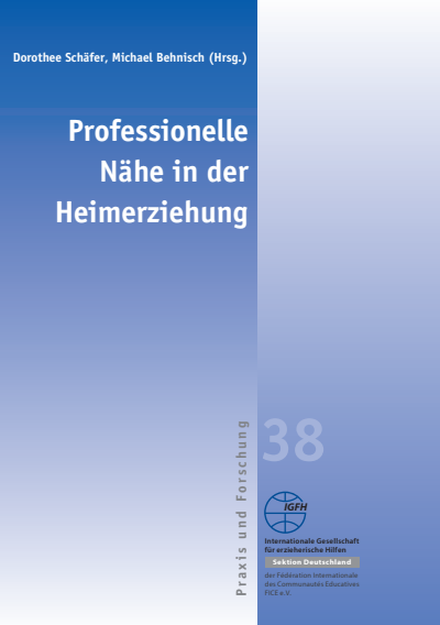 Cover of book: Professionelle Nähe in der Heimerziehung