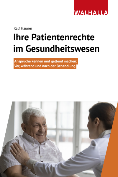 Cover des Buchs: Ihre Patientenrechte im Gesundheitswesen