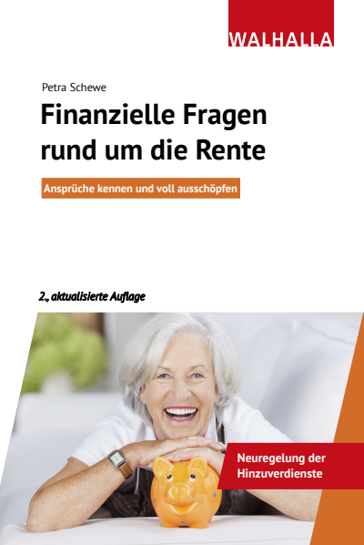 Cover des Buchs: Finanzielle Fragen rund um die Rente