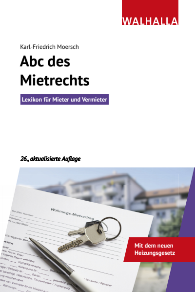 Cover des Buchs: Abc des Mietrechts