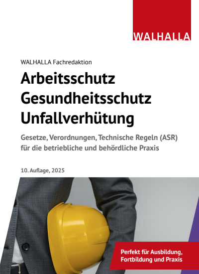 Cover des Buchs: Arbeitsschutz, Gesundheitsschutz, Unfallverhütung