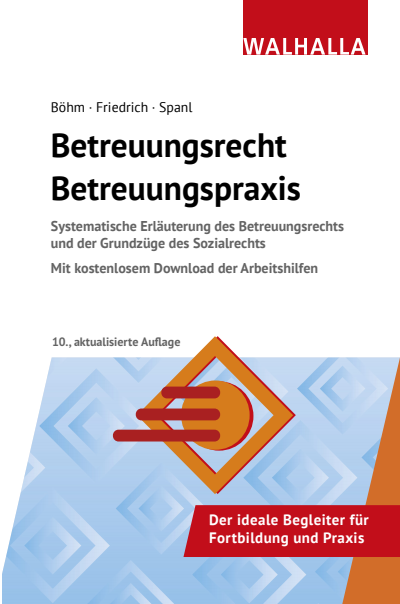 Cover des Buchs: Betreuungsrecht-Betreuungspraxis 2025