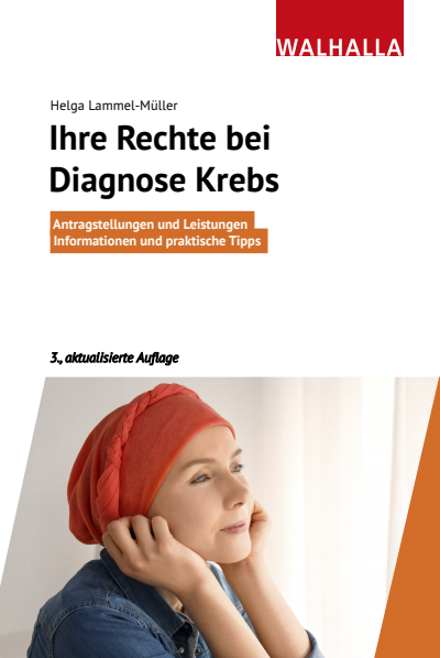 Cover des Buchs: Ihre Rechte bei Diagnose Krebs