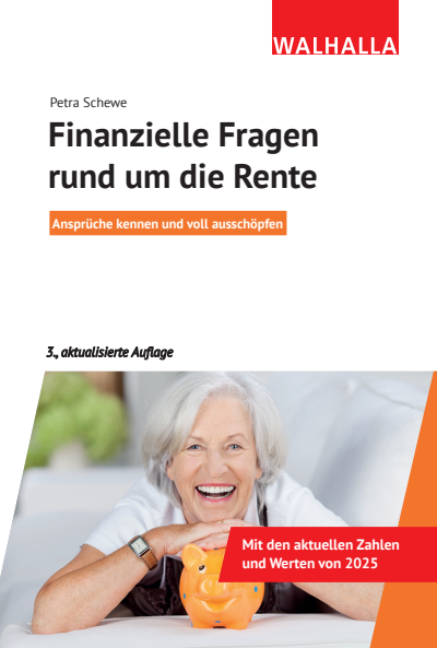 Cover des Buchs: Finanzielle Fragen rund um die Rente