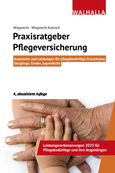 Cover des Buchs: Praxisratgeber Pflegeversicherung