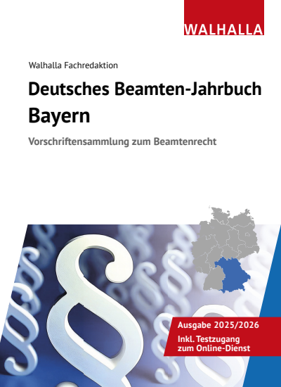 Cover des Buchs: Deutsches Beamten-Jahrbuch Bayern 2025