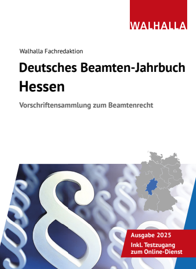 Cover des Buchs: Deutsches Beamten-Jahrbuch Hessen 2025
