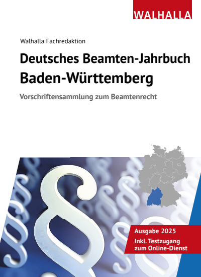 Cover des Buchs: Deutsches Beamten-Jahrbuch Baden-Württemberg 2025