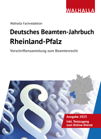Cover des Buchs: Deutsches Beamten-Jahrbuch Rheinland-Pfalz 2025