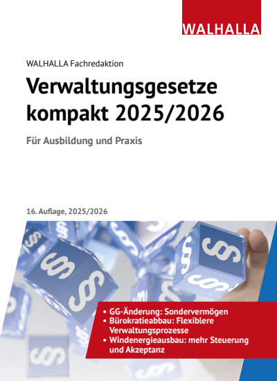 Cover des Buchs: Verwaltungsgesetze kompakt