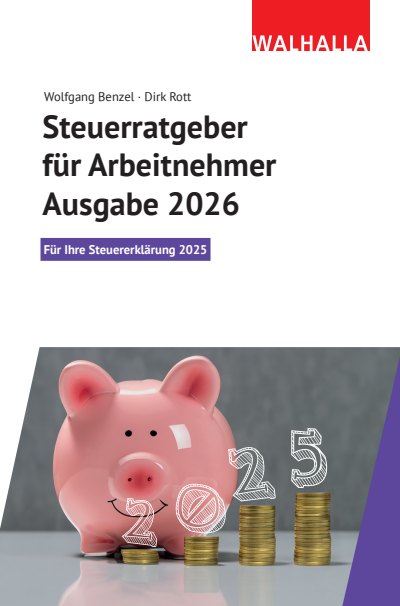 Cover des Buchs: Steuerratgeber für Arbeitnehmer - Ausgabe 2026