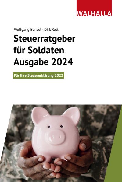 Cover des Buchs: Steuerratgeber für Soldaten - Ausgabe 2024
