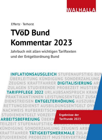 Cover des Buchs: TVöD Bund Kommentar 2023