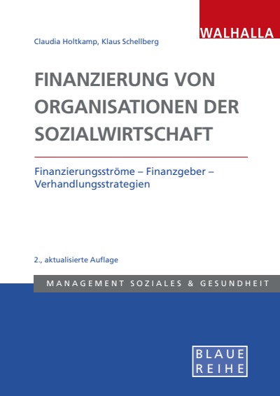 Cover of book: Finanzierung von Organisationen der Sozialwirtschaft