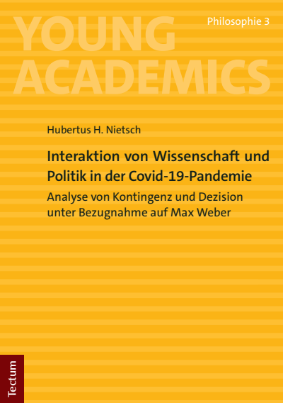 Cover des Buchs: Interaktion von Wissenschaft und Politik in der Covid-19-Pandemie