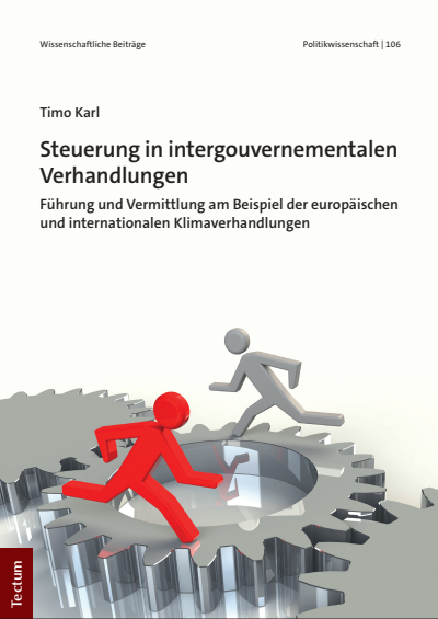 Cover des Buchs: Steuerung in intergouvernementalen Verhandlungen