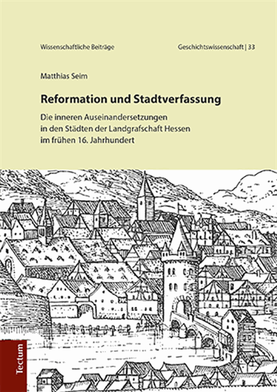 Cover des Buchs: Reformation und Stadtverfassung
