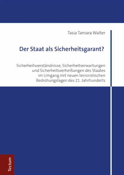 Cover des Buchs: Der Staat als Sicherheitsgarant?