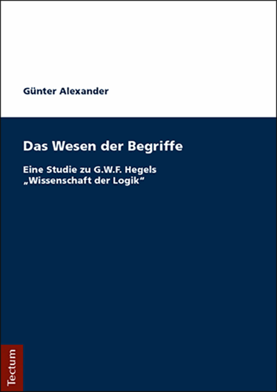 Cover des Buchs: Das Wesen der Begriffe