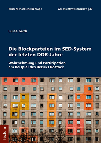 Cover des Buchs: Die Blockparteien im SED-System der letzten DDR-Jahre