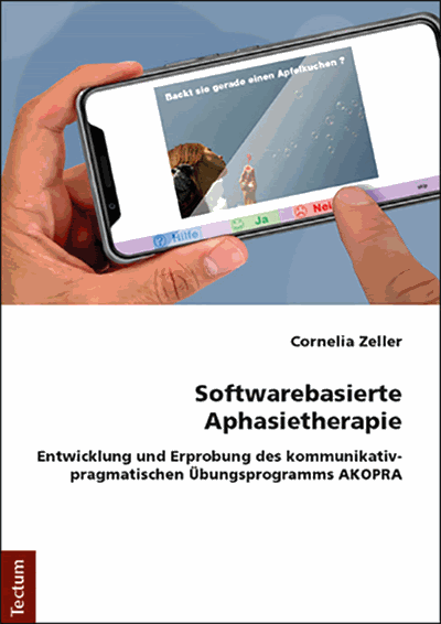 Cover des Buchs: Softwarebasierte Aphasietherapie