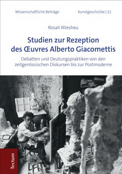 Cover des Buchs: Studien zur Rezeption des Œuvres Alberto Giacomettis