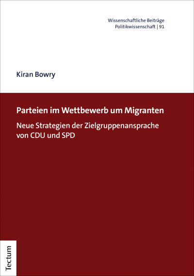 Cover des Buchs: Parteien im Wettbewerb um Migranten