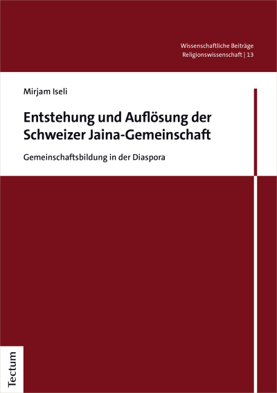 Cover of book: Entstehung und Auflösung der Schweizer Jaina-Gemeinschaft