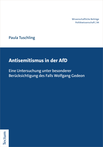 Cover des Buchs: Antisemitismus in der AfD