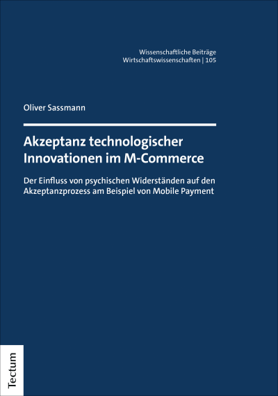 Cover des Buchs: Akzeptanz technologischer Innovationen im M-Commerce