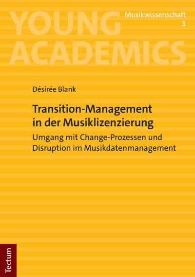 Cover des Buchs: Transition-Management in der Musiklizenzierung