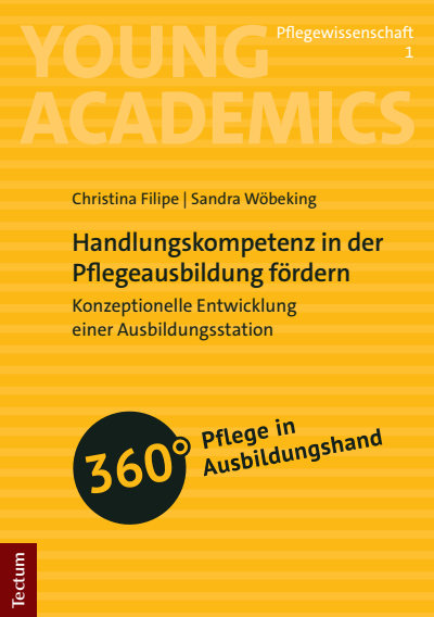 Cover des Buchs: Handlungskompetenz in der Pflegeausbildung fördern
