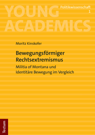 Cover des Buchs: Bewegungsförmiger Rechtsextremismus
