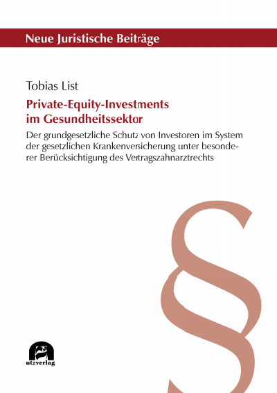 Cover des Buchs: Private-Equity-Investments im Gesundheitssektor