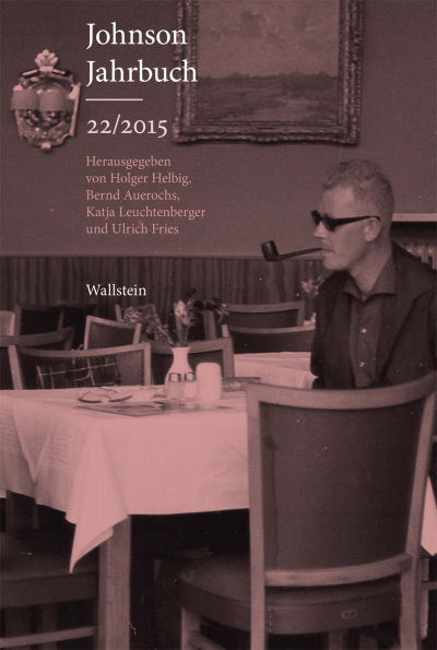Cover of book: Johnson-Jahrbuch 22/2015